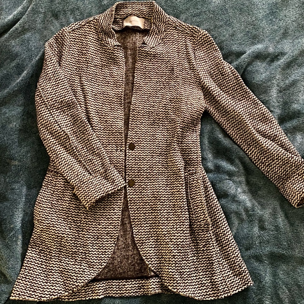 Marella coat, perfect for LA winter - gray, light and cozy